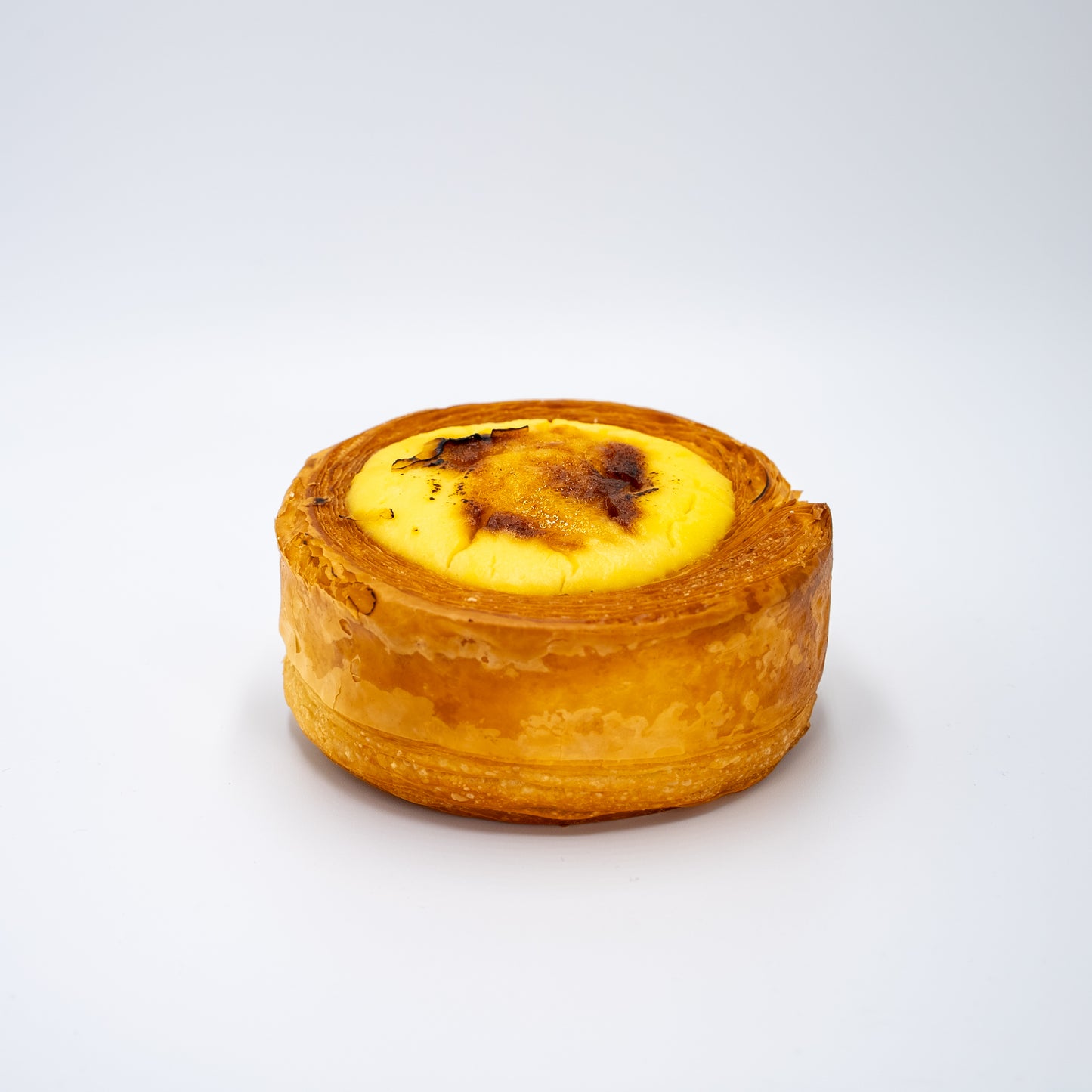 Crème brûlée roll